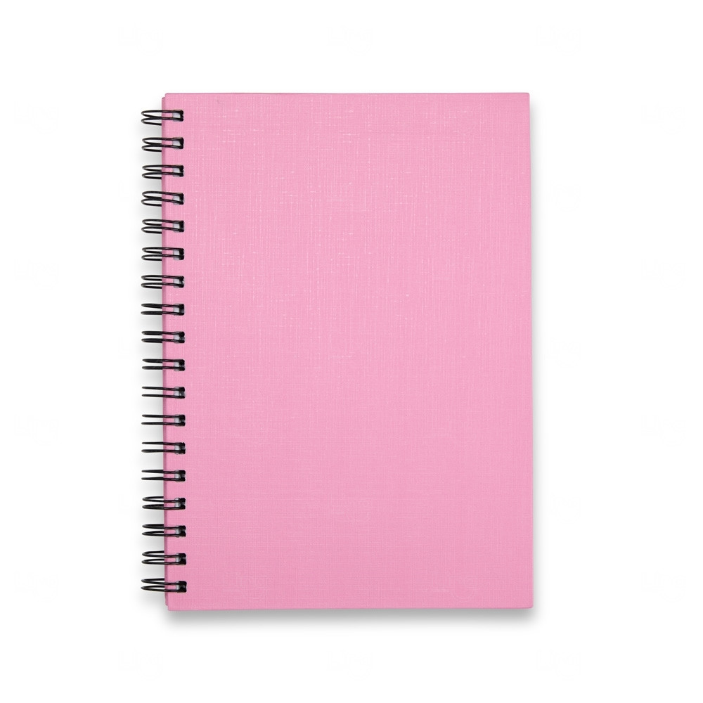 Caderno Personalizado com Capa Dura em Linho 