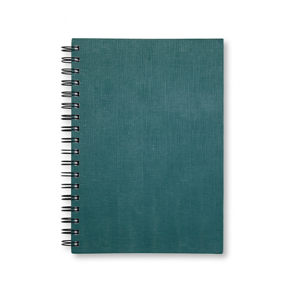Caderno Personalizado com Capa Dura em Linho 