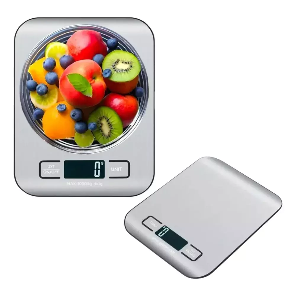 Balança Digital Inox para Alimentos até 10kg Personalizada 