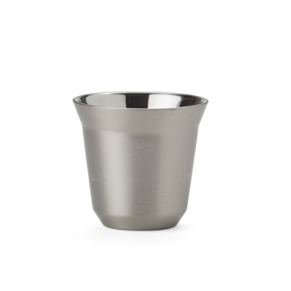 Copo Inox Parede Dupla Personalizado - 80ml 