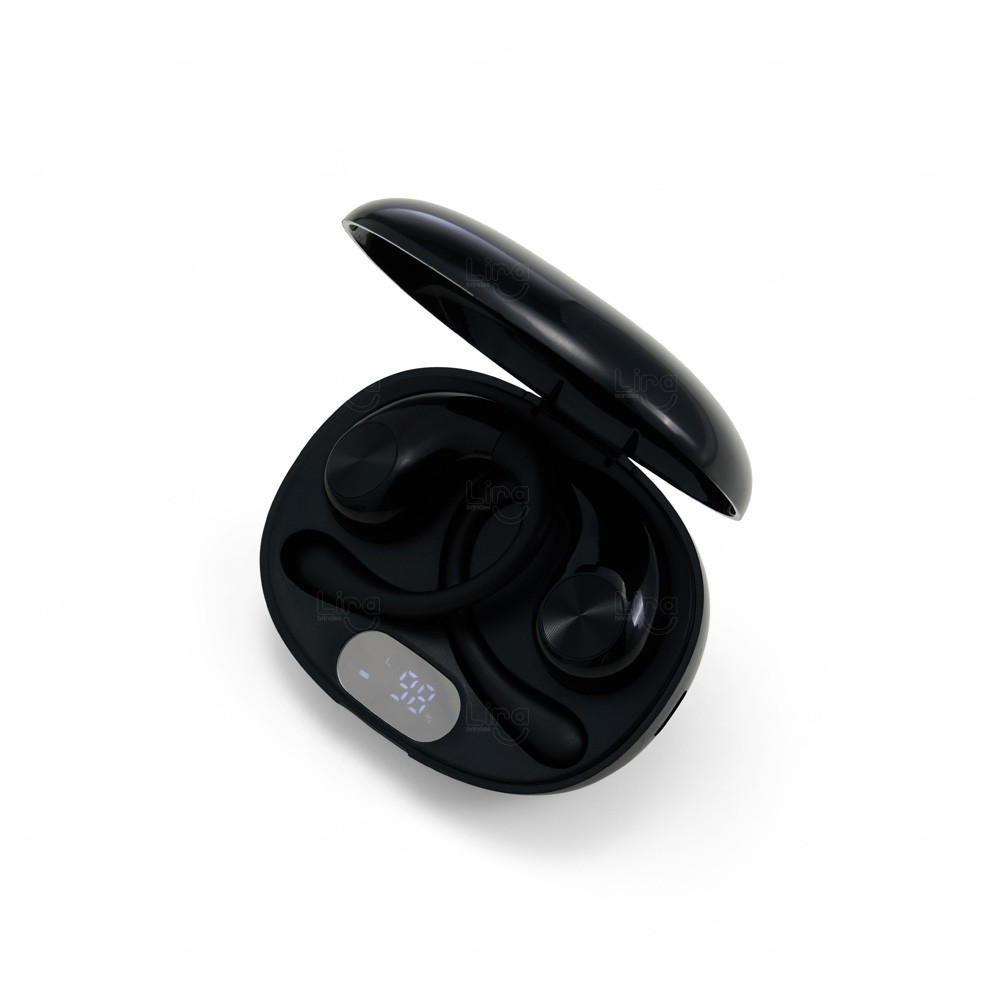 Fone de Ouvido Esportivo com Case e Modo Jogo Personalizado 