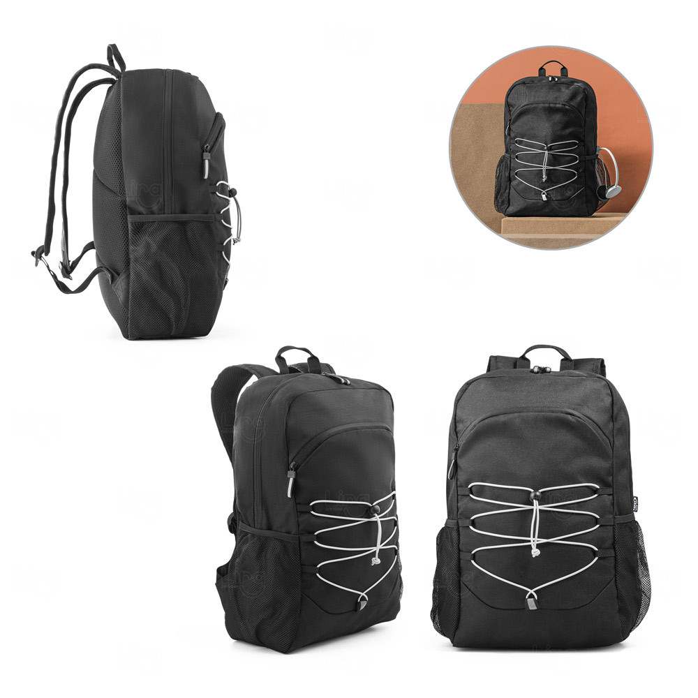 Mochila para Notebook em Poliéster Reciclado Personalizada - 18L 