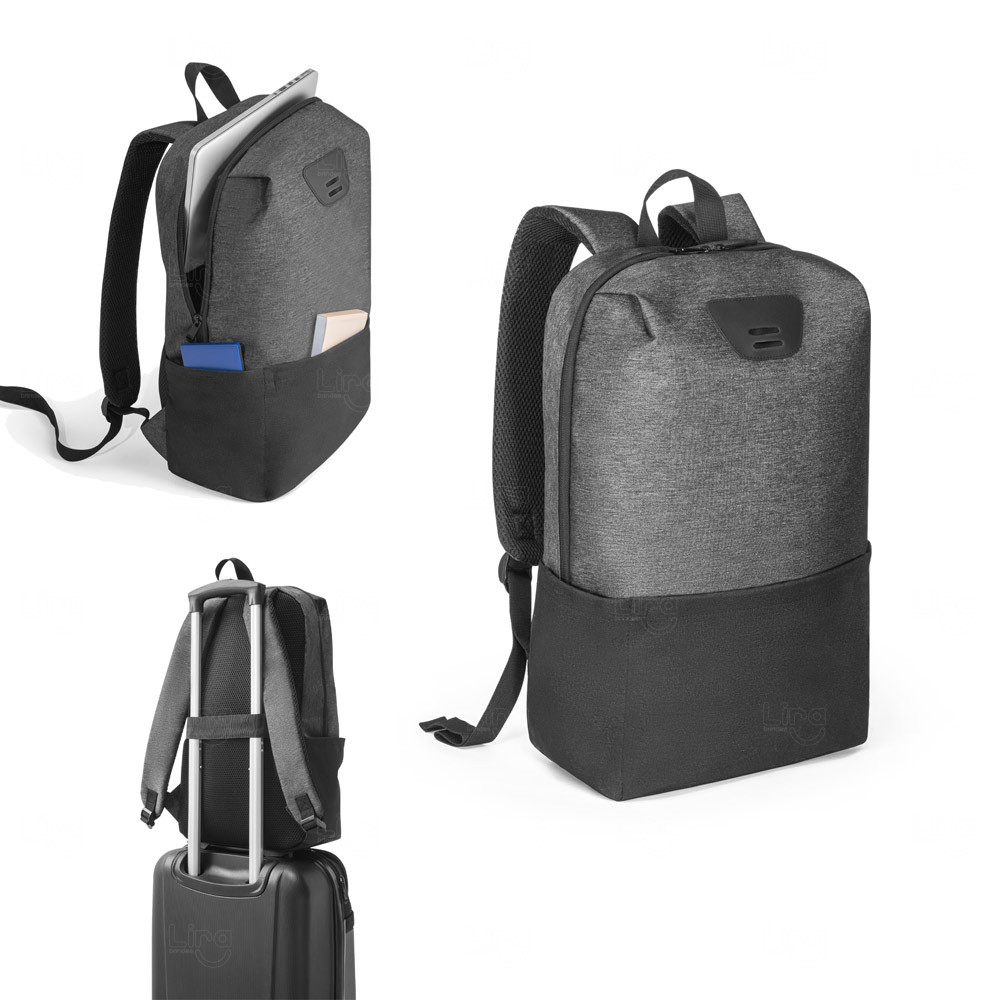 Mochila para Notebook com Alça para Trolley Personalizada - 17L 