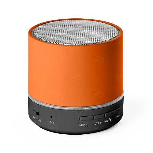 Caixa de Som Portátil com Microfone Bluetooth Personalizada 