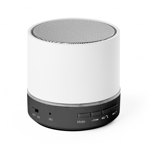Caixa de Som Portátil com Microfone Bluetooth Personalizada 
