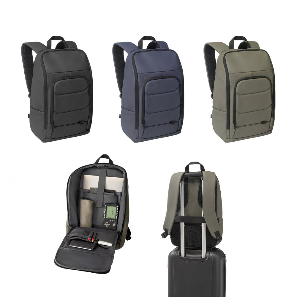 Mochila para Notebook em Poliéster Reciclado Personalizada - 19L 