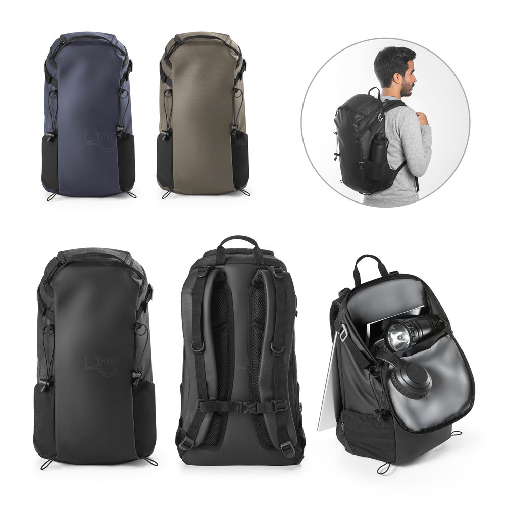 Mochila Hiking Urbana em Poliéster Personalizada - 18L 