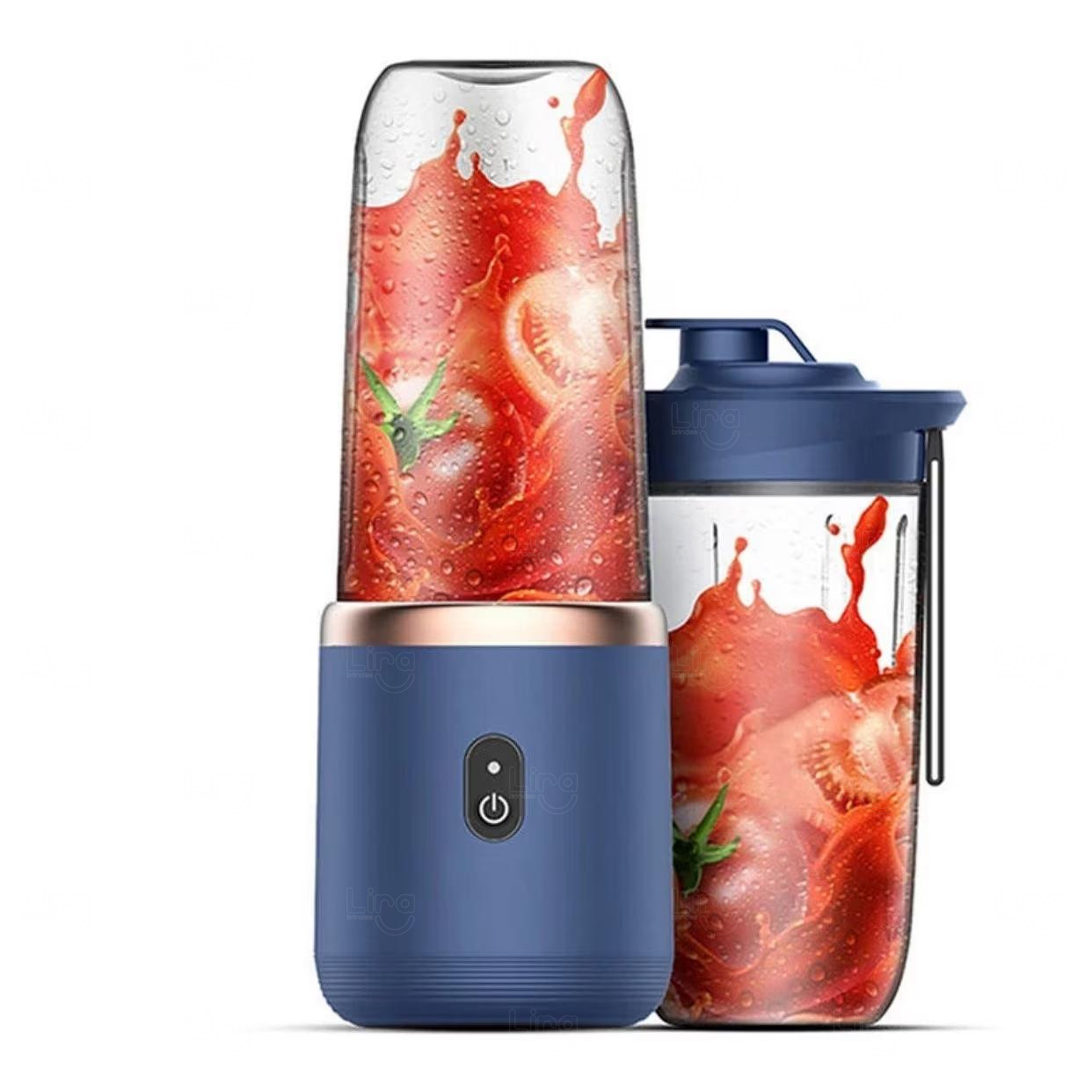 Liquidificador Portátil com Copo 2 em 1 Personalizado - 300ml 