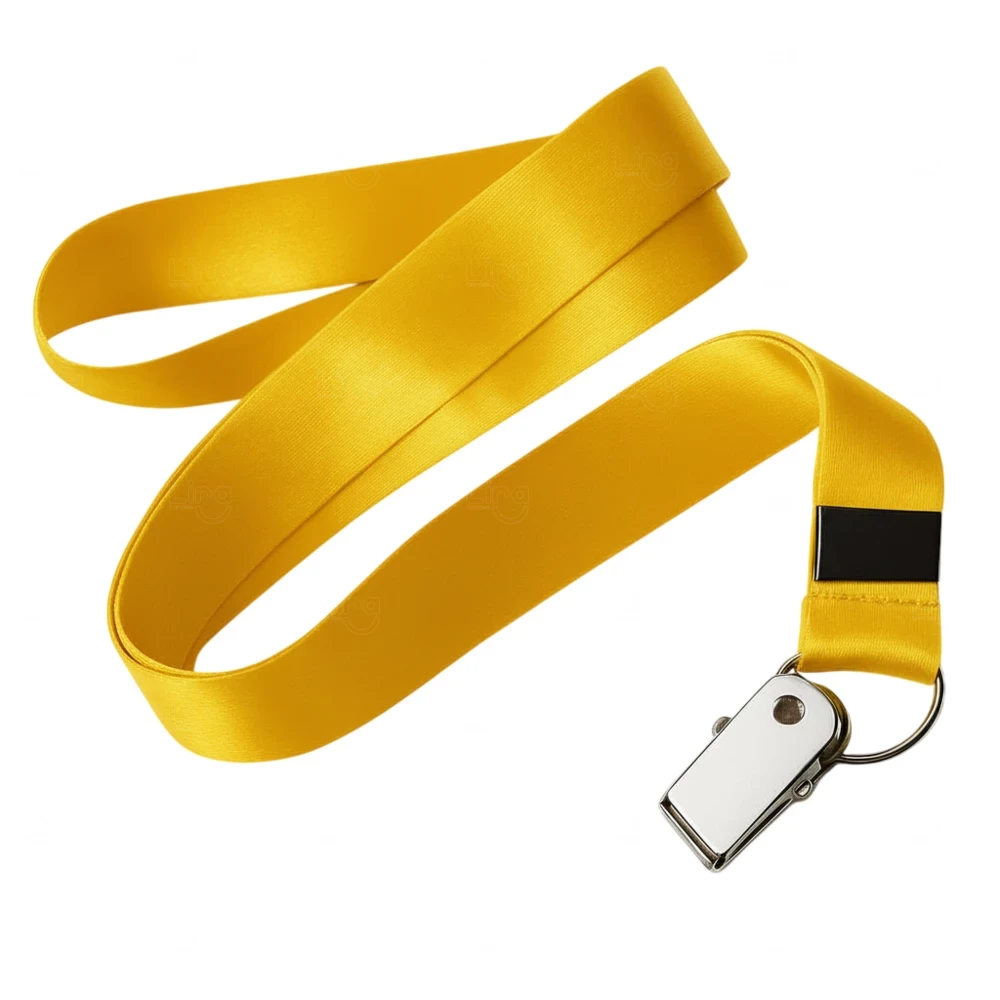 Cordão para Crachá com Jacaré Personalizado - 2 x 85 cm 