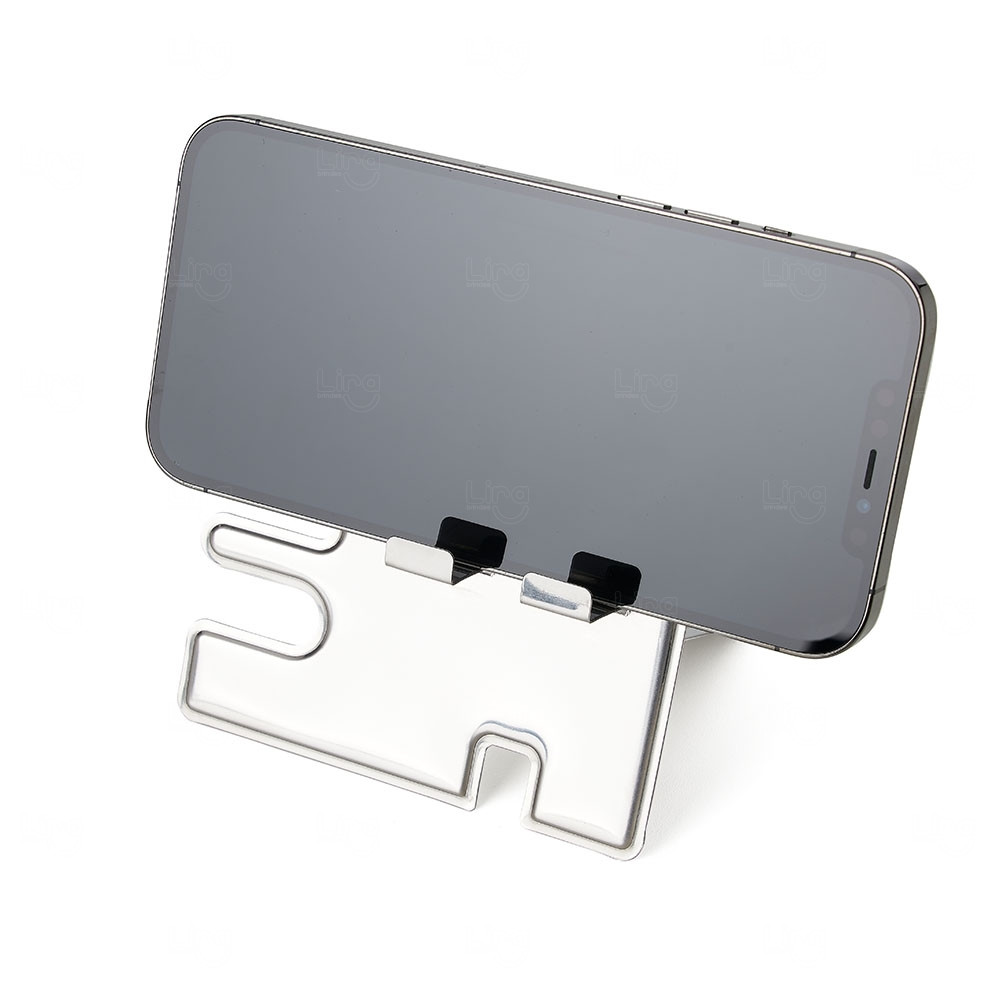 Porta Celular e Relógio em Inox Personalizado 