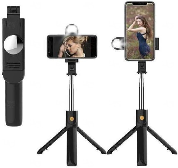 Bastão de Selfie Personalizado com Controle e Tripé 