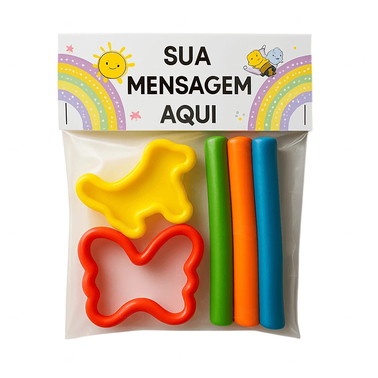 Kit Massinha de Modelar e Forminhas 