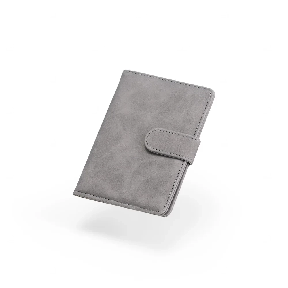 Porta-passaporte Couro Sintético e Fecho Imantado Personalizado 