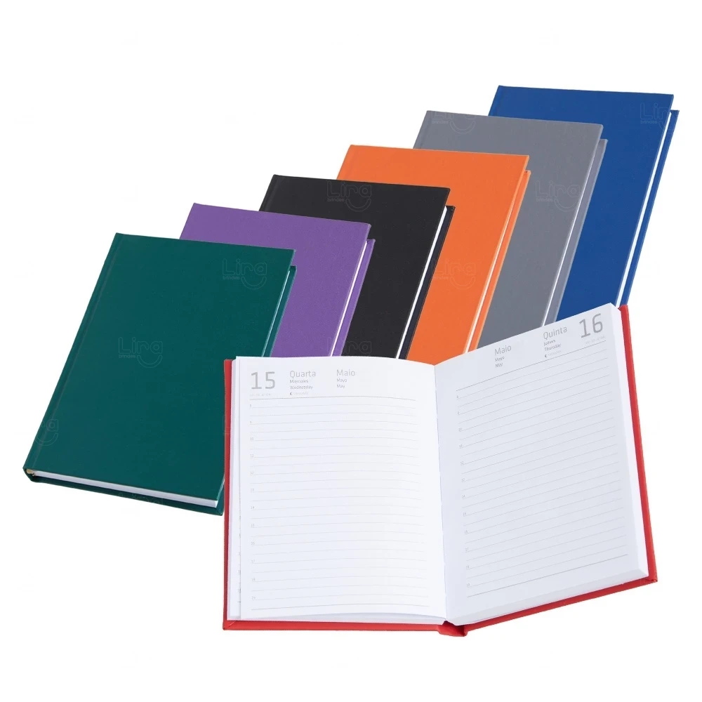 Agenda 2026 Capa Dura em Cromato Personalizada 