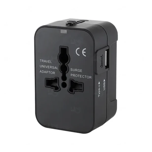 Adaptador Universal de Tomada com Tipo-C Personalizado 