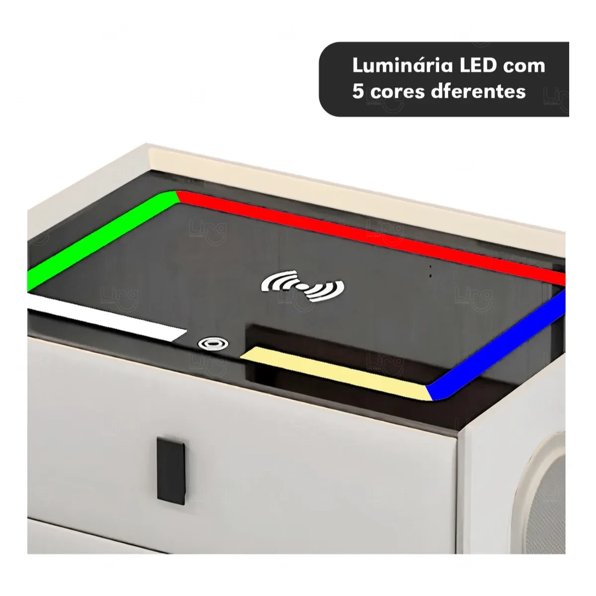 Mesa de Cabeceira Inteligente Personalizada 