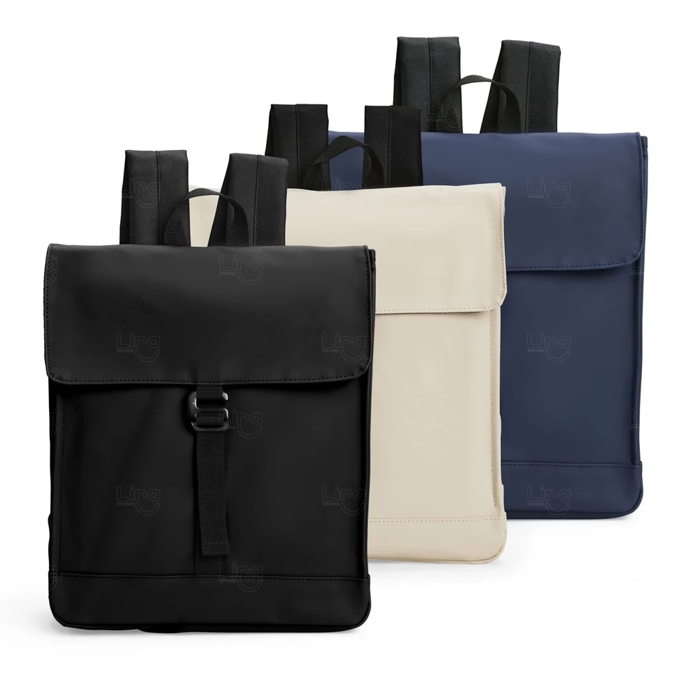 Mochila em Couro Sintético 16L Personalizada 