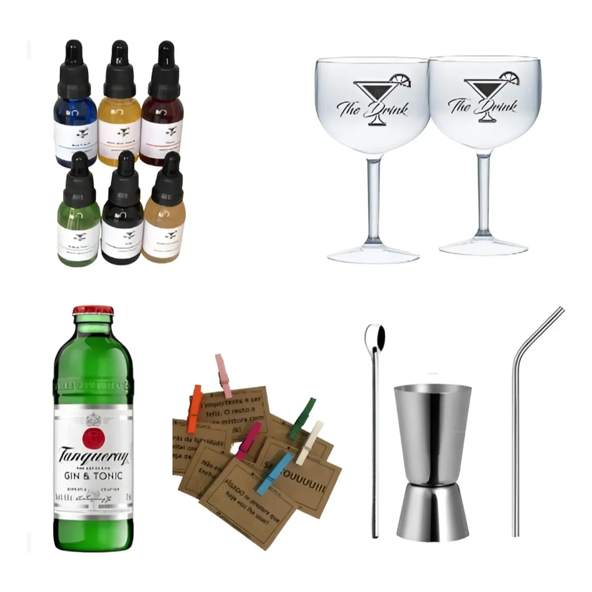 Kit Gin Tônica Completo Personalizado 