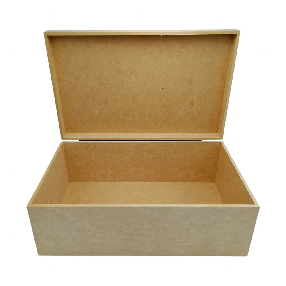 Caixa de MDF Cru Personalizada - 40x25x15 cm 