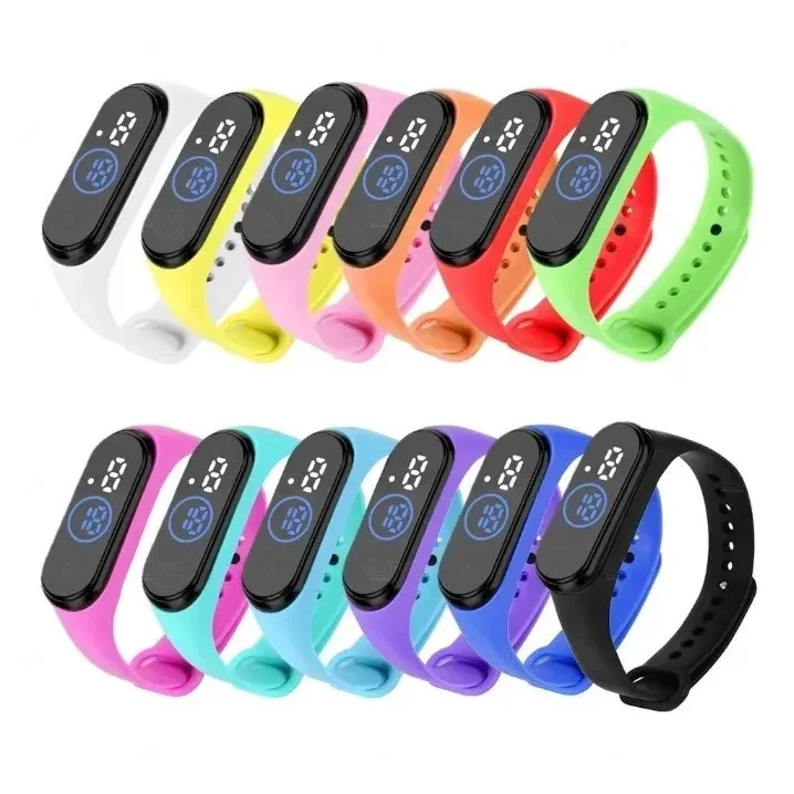 Relógio Pulseira Digital Led Personalizado 