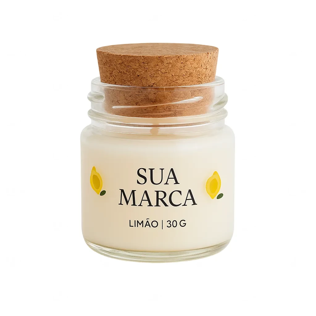 Vela Aromática 30g Personalizada 