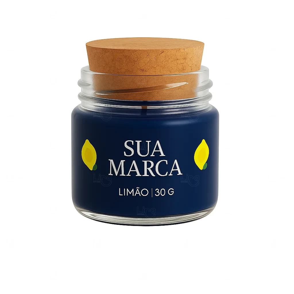 Vela Aromática 30g Personalizada 