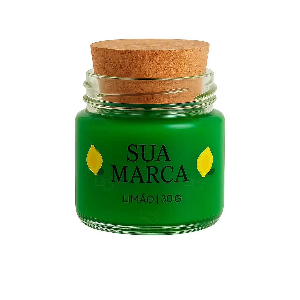 Vela Aromática 30g Personalizada 