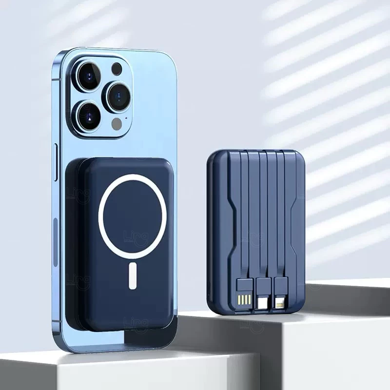 Power Bank 10000mAh por Indução Personalizado 