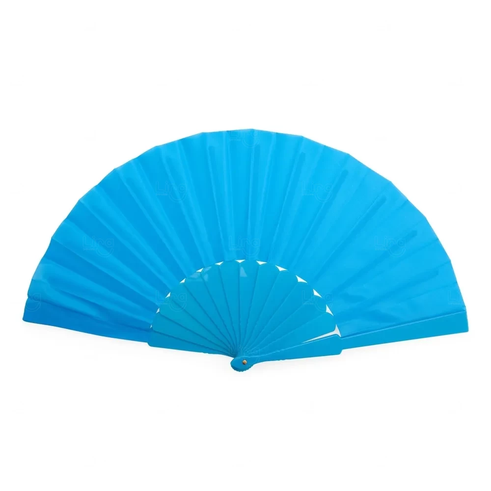 Leque de Plástico Personalizado 