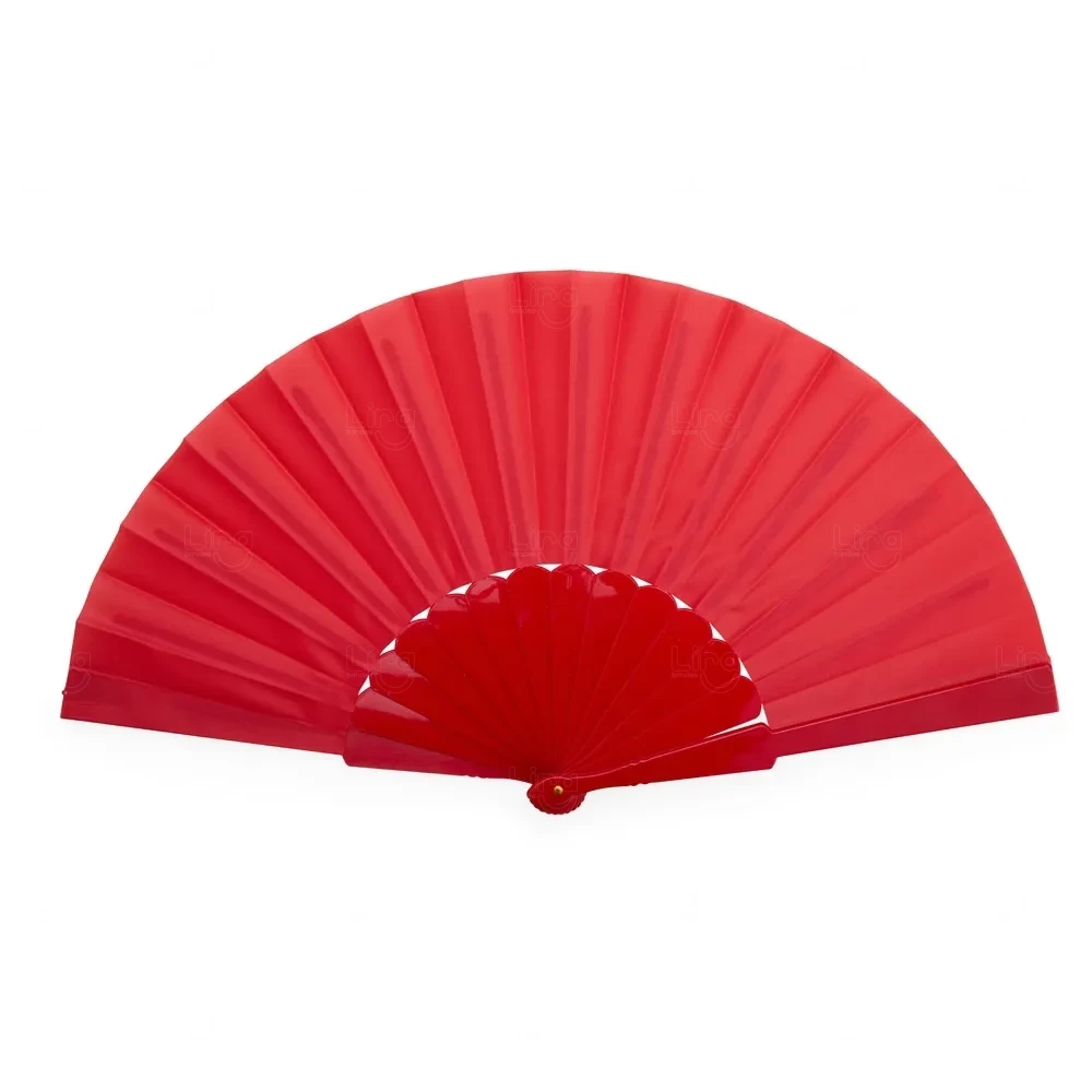Leque de Plástico Personalizado 