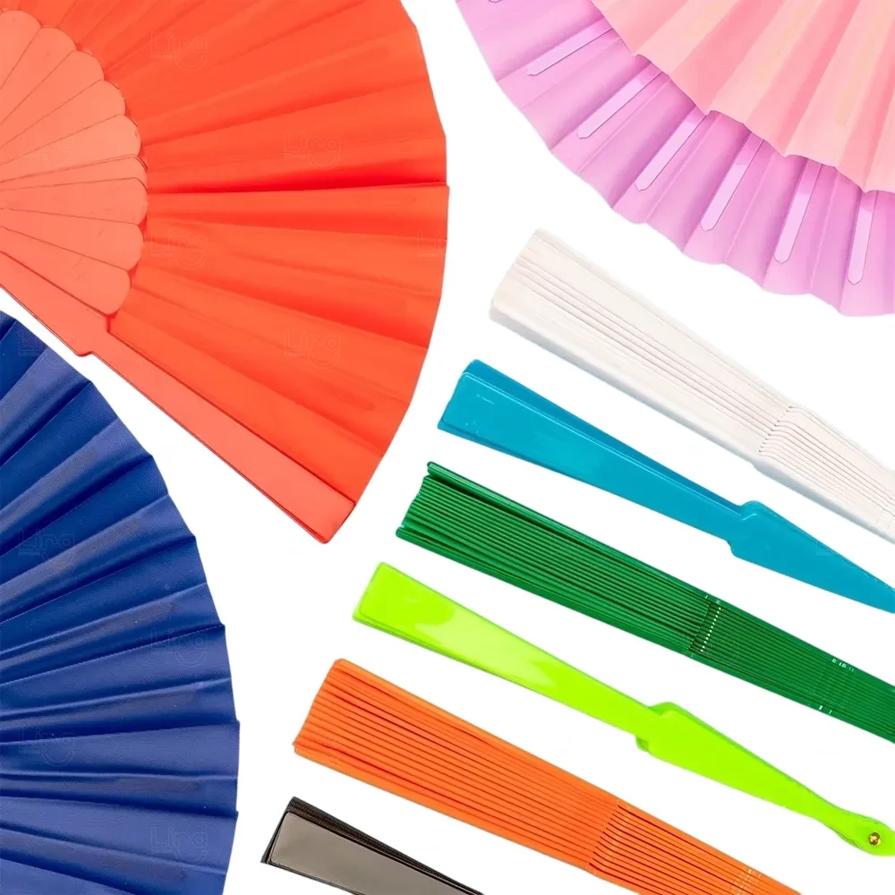 Leque de Plástico Personalizado 