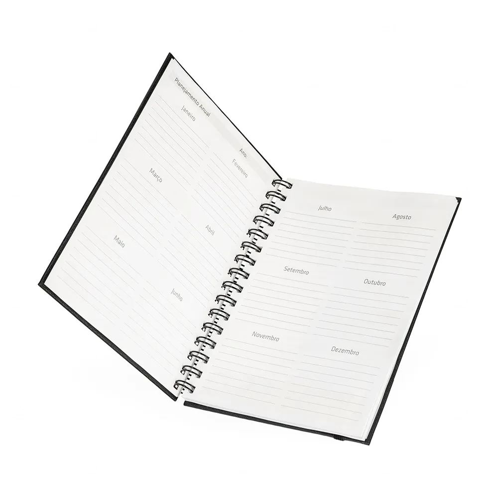 Planner Anual Espiral Personalizado 
