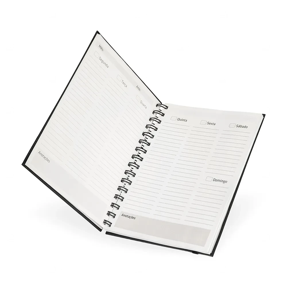 Planner Anual Espiral Personalizado 