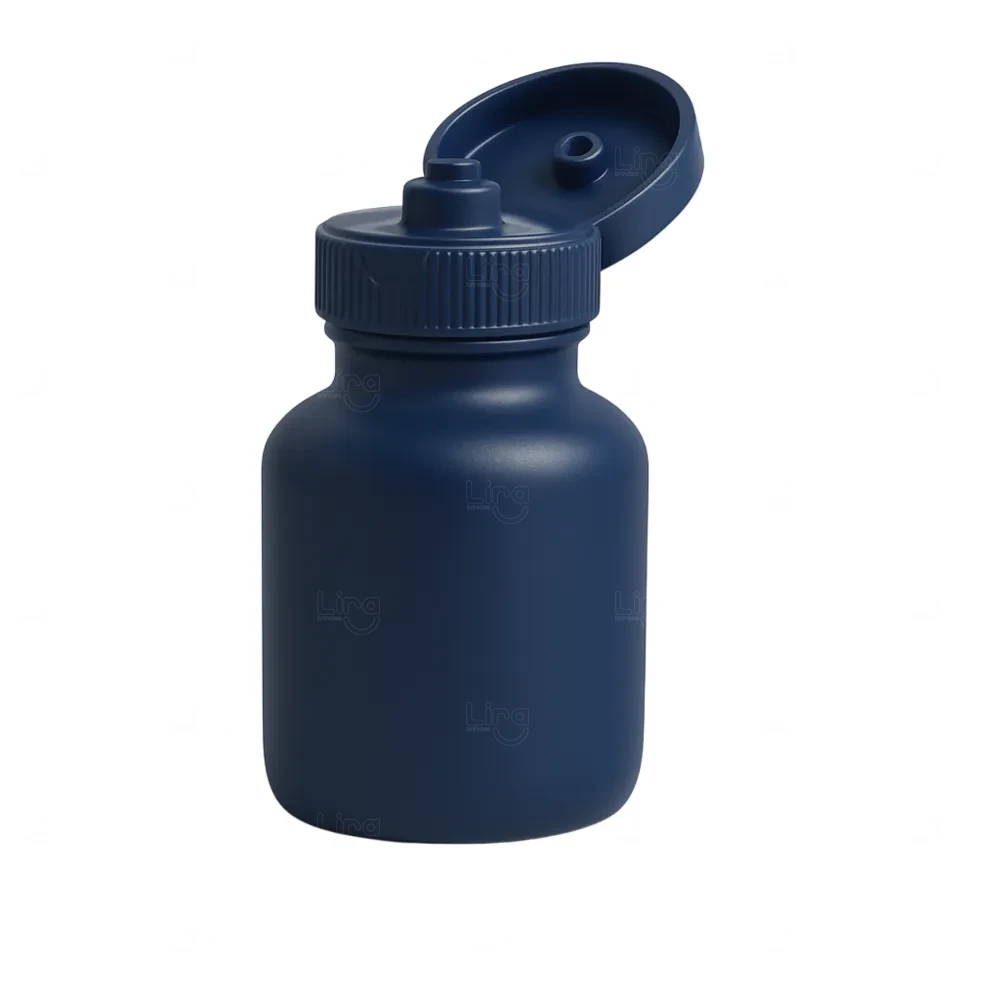 Squeeze Plástico 300ml Tampa Flip Personalizado 