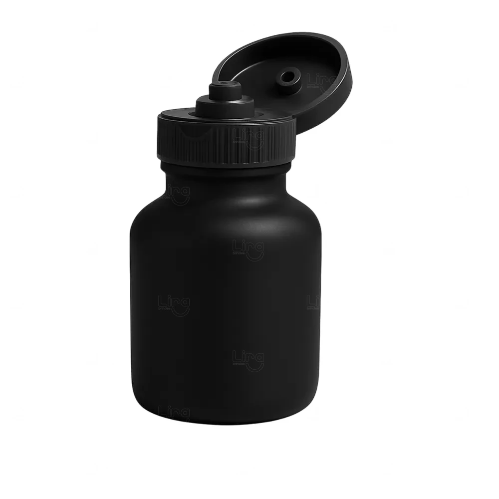 Squeeze Plástico 300ml Tampa Flip Personalizado 