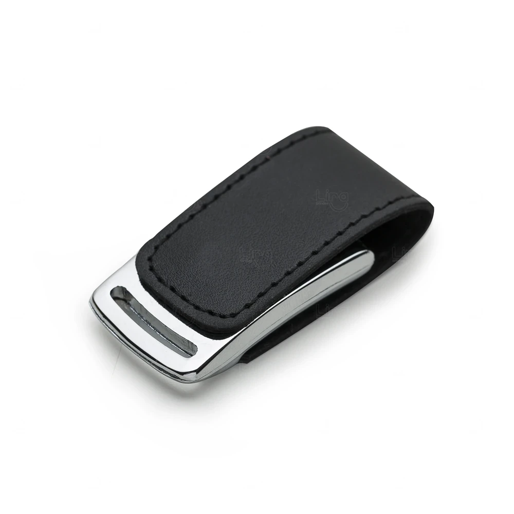 Pen Drive de Couro 4GB Personalizado 