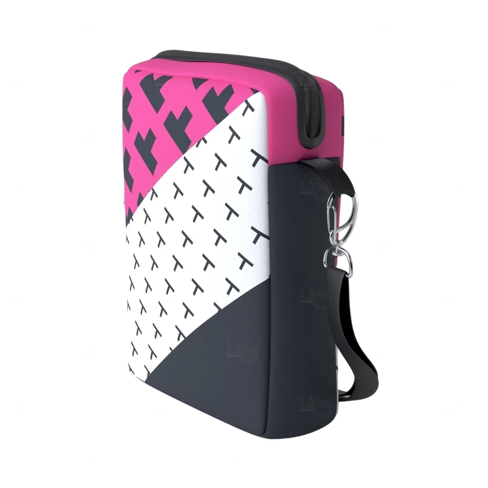 Mini Shoulder Bag em Neoprene Personalizada 