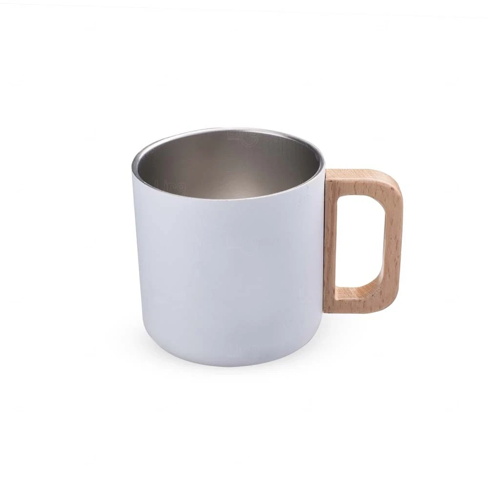 Caneca Térmica Inox 400ml Personalizada 