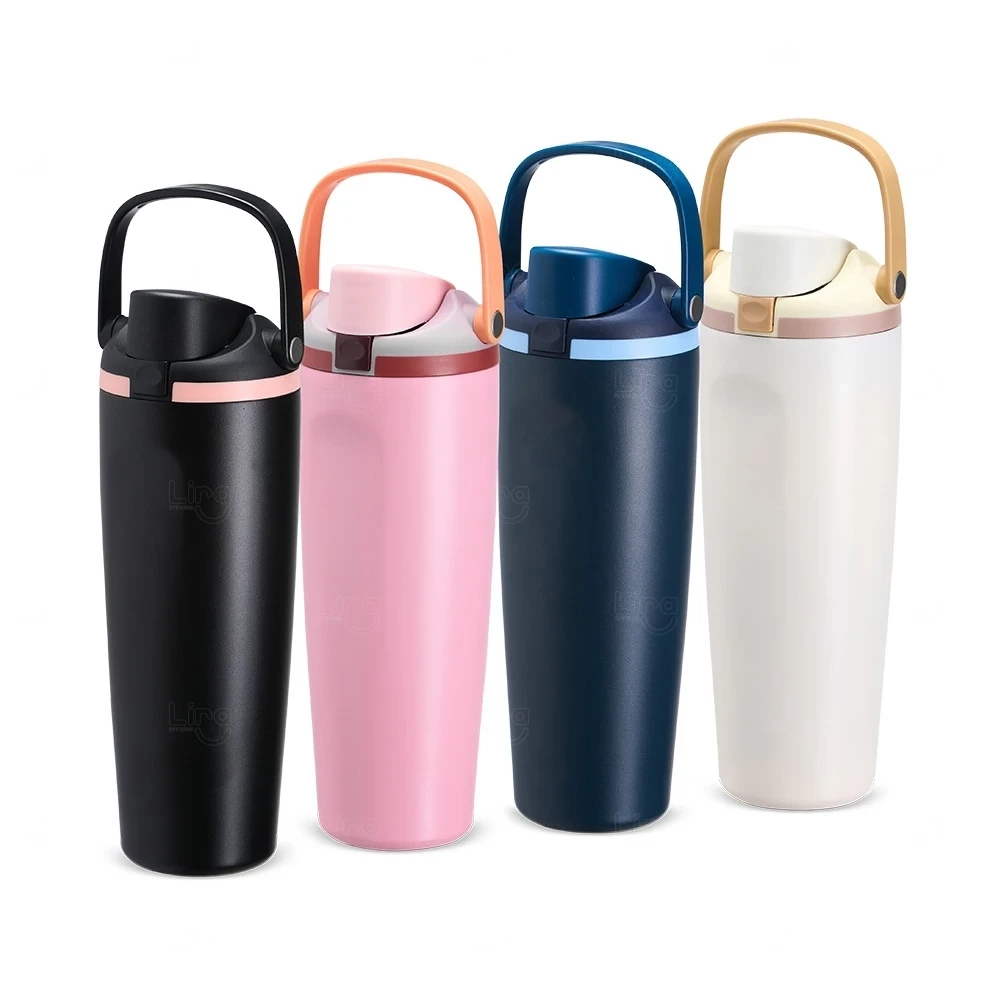 Garrafa Térmica Inox 850ml Personalizada 
