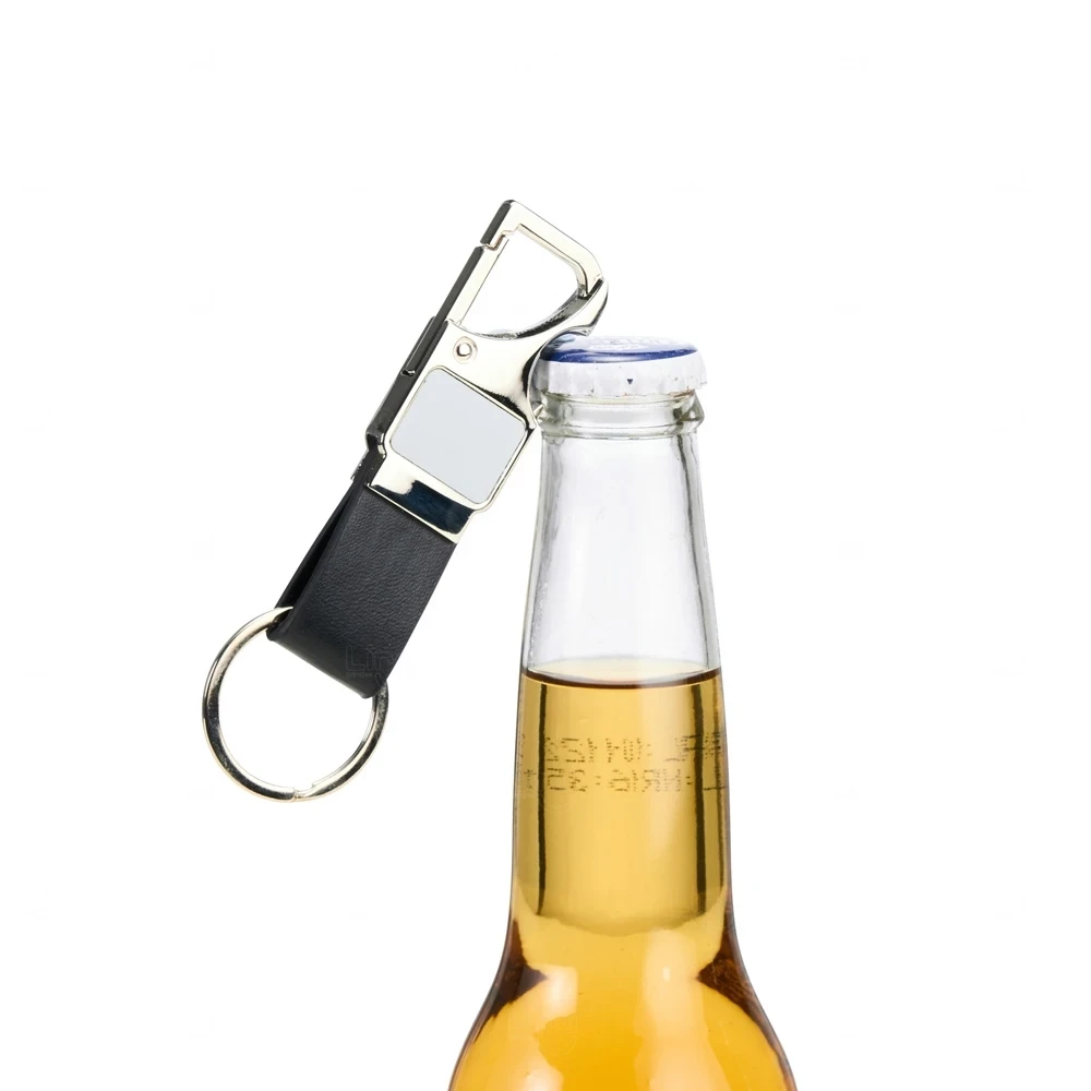 Chaveiro de Metal com Abridor de Garrafas Personalizado 
