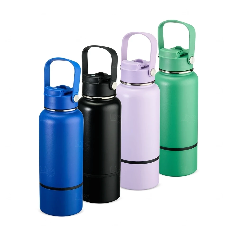 Garrafa Térmica 700ml com Fundo Removível Personalizada 