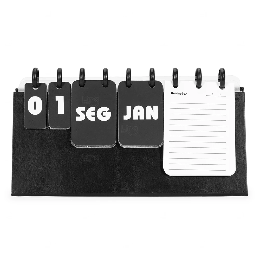 Calendário Permanente de Mesa Personalizado 