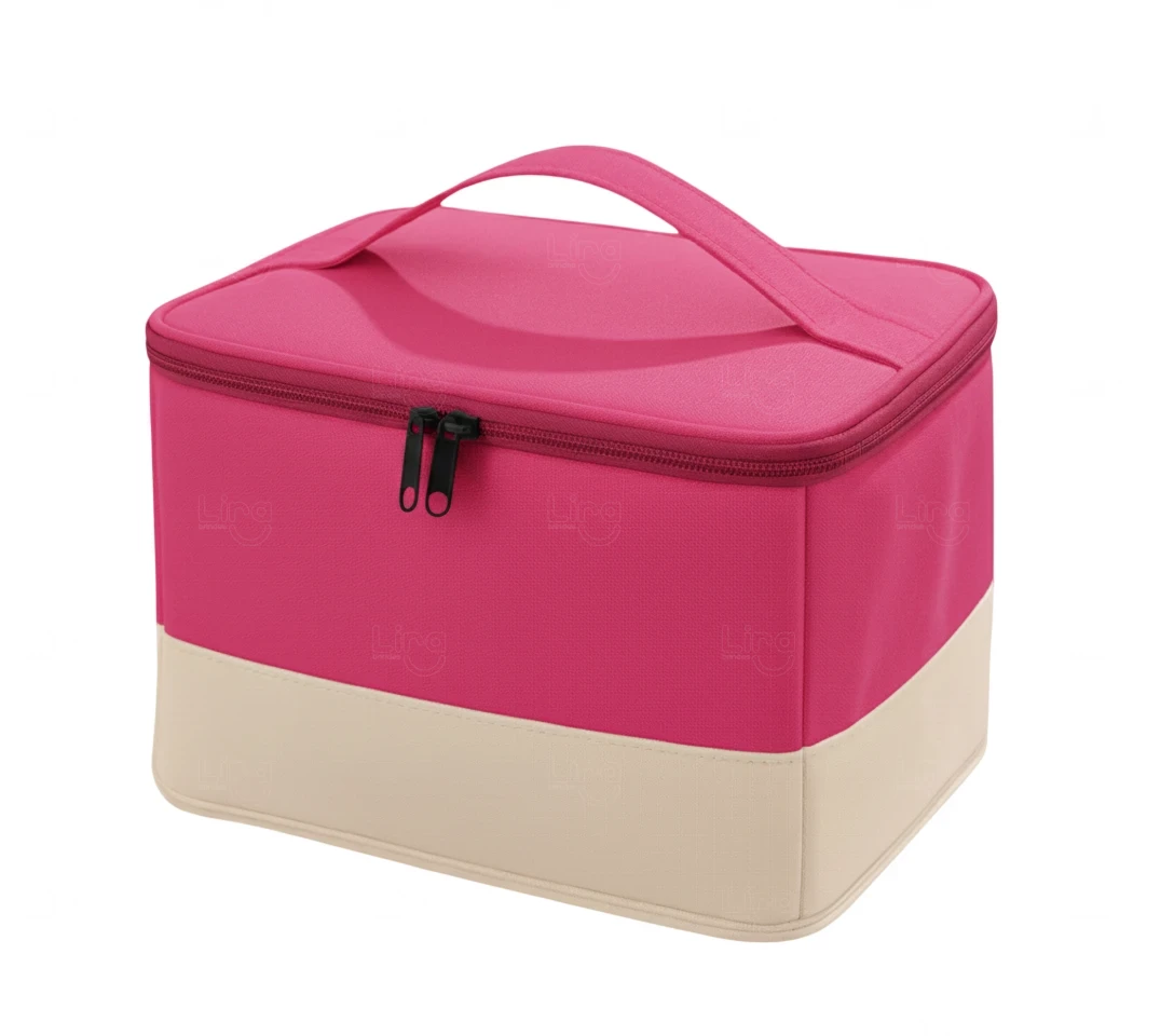 Bolsa Nécessaire em Nylon Personalizada - 11,5 x 33 cm 