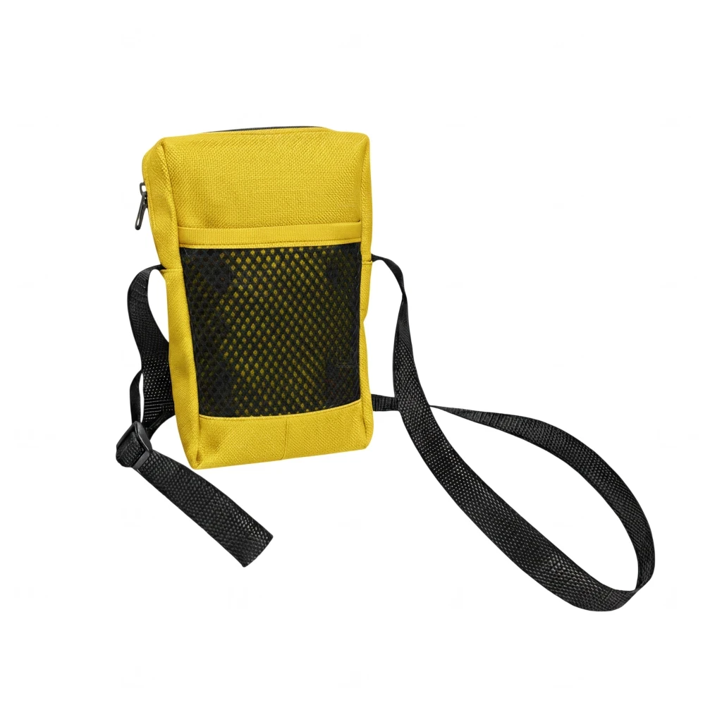 Shoulder Bag com Bolso em Tela Personalizada 