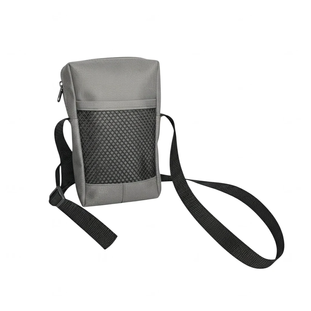 Shoulder Bag com Bolso em Tela Personalizada 