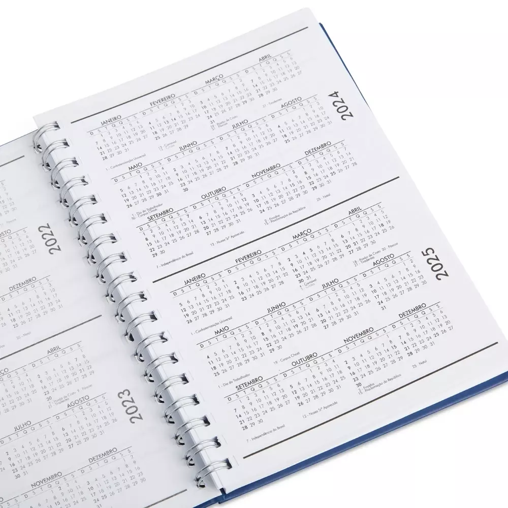 Caderno Percalux Emborrachado Personalizado - 24 x 18 cm 