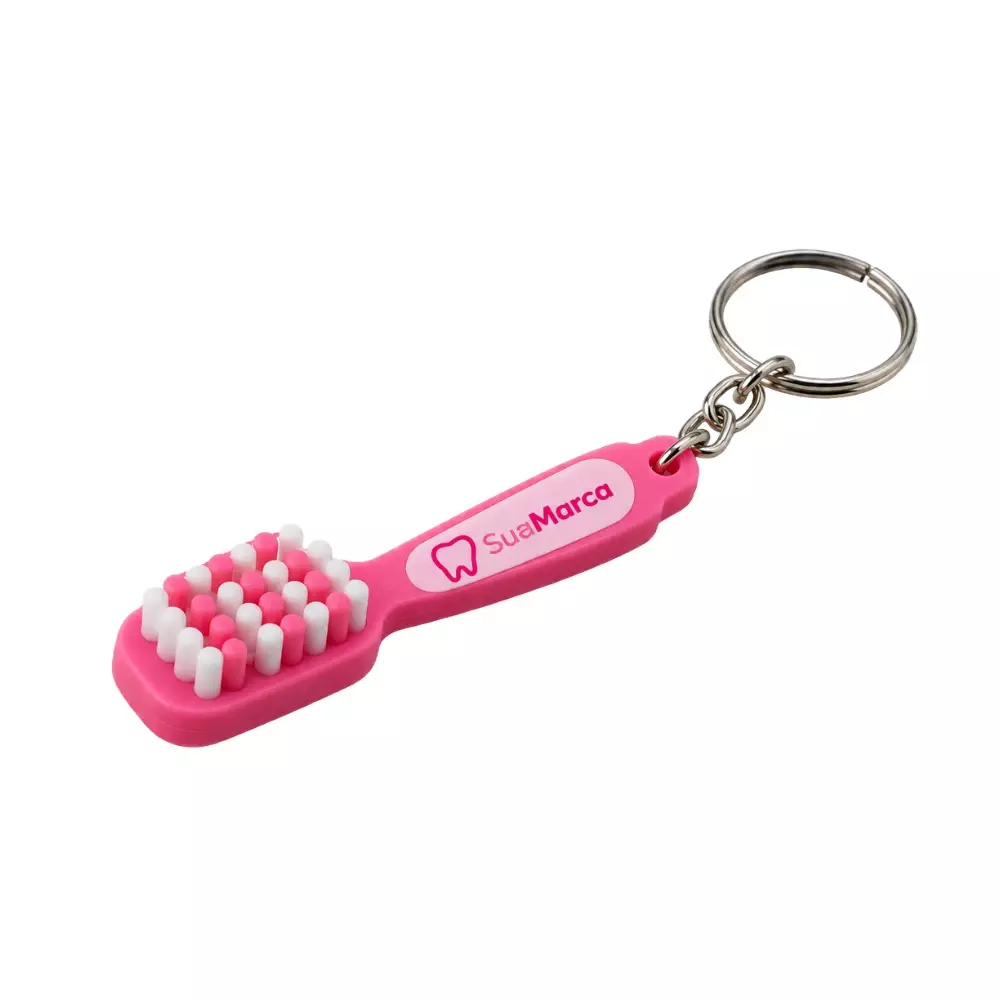 Chaveiro 3D Emborrachado Personalizado 