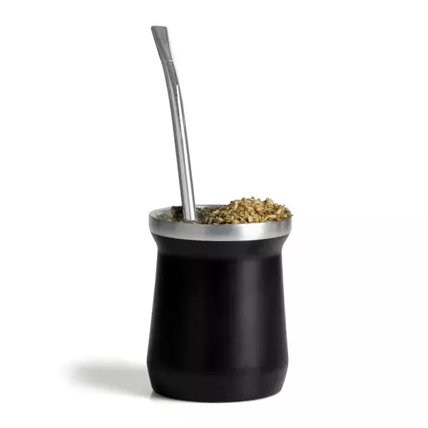 Cuia Térmica em Inox com Bomba 300ml Personalizada 