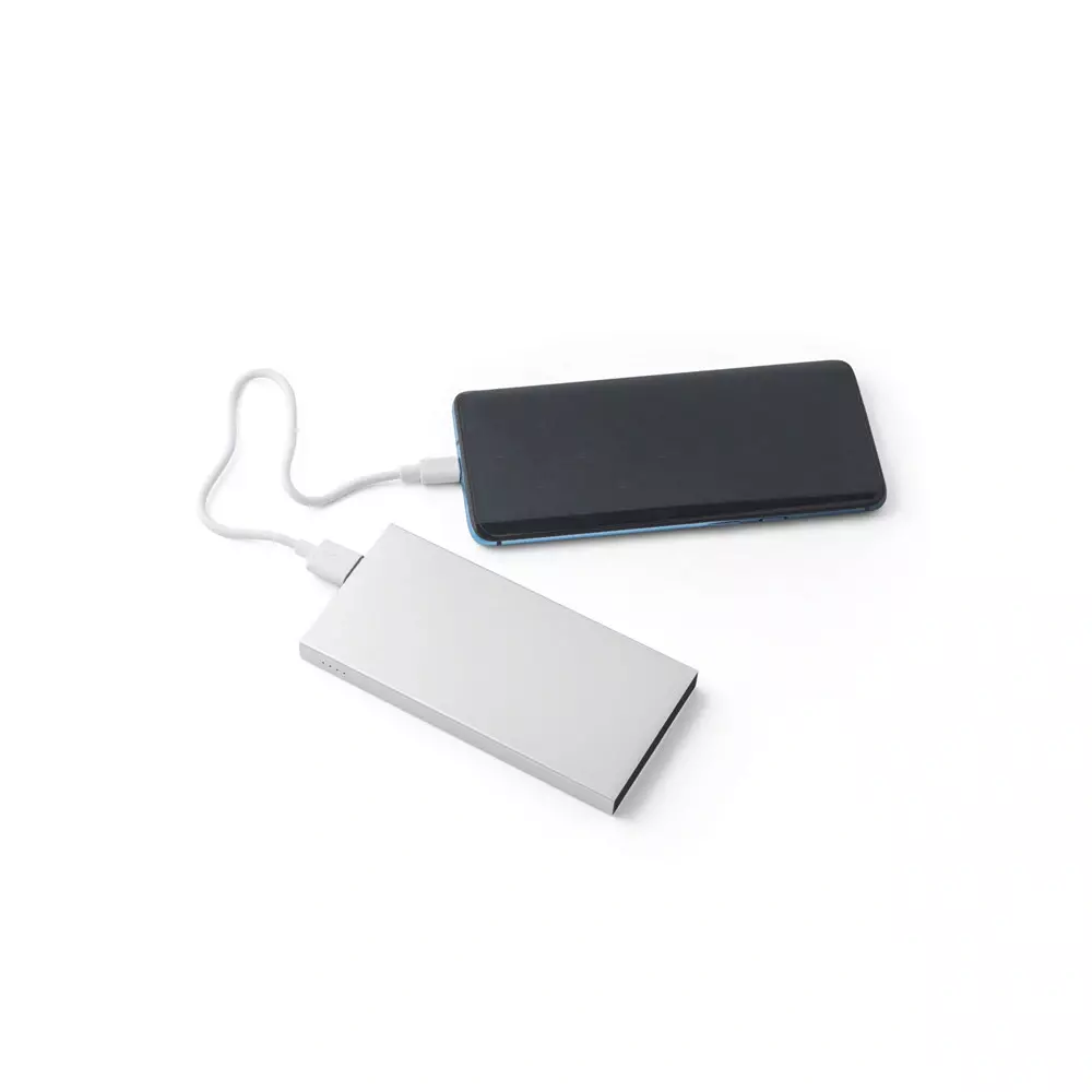 Power Bank Alumínio Reciclado 10.000 mAh 