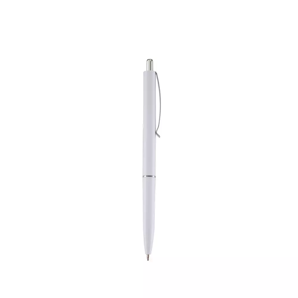 Caneta Plástica com Clipe de Metal Personalizada 